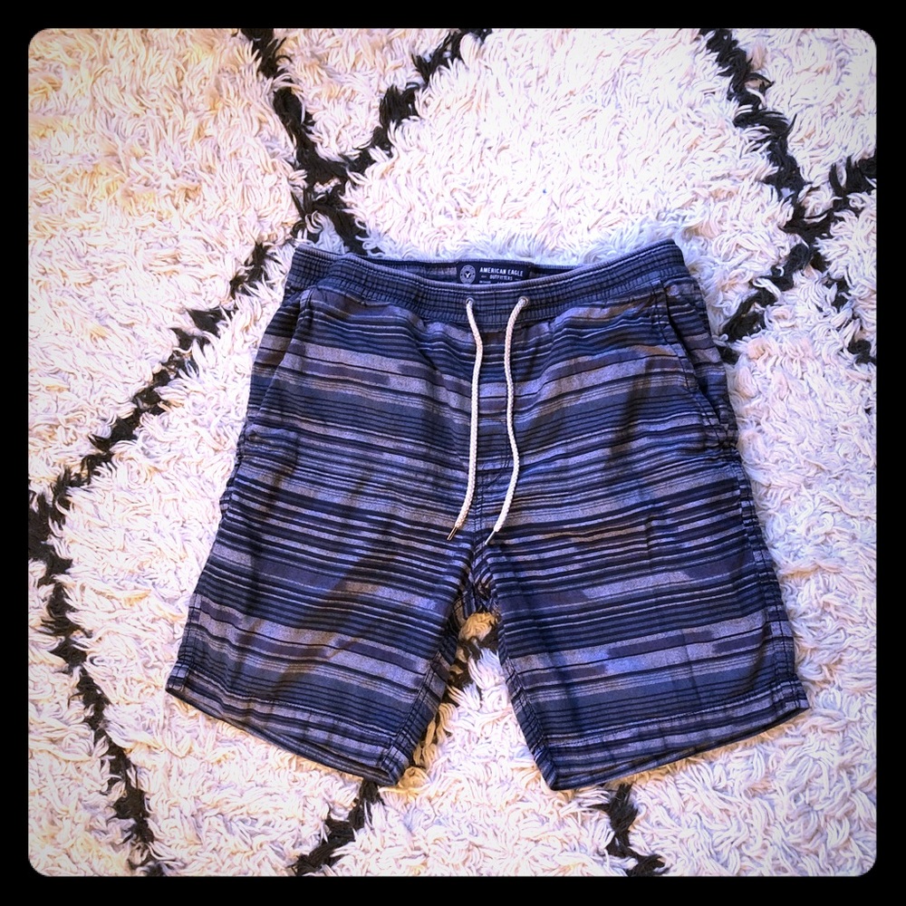 American Eagle Baja Board Shorts Drawstring Waist
